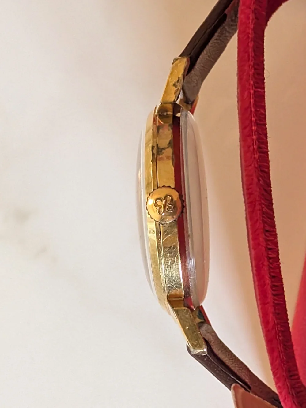 Ernest Borel Cocktail Mens 32mm Kaleidescope Mystery Dial Rare In Box